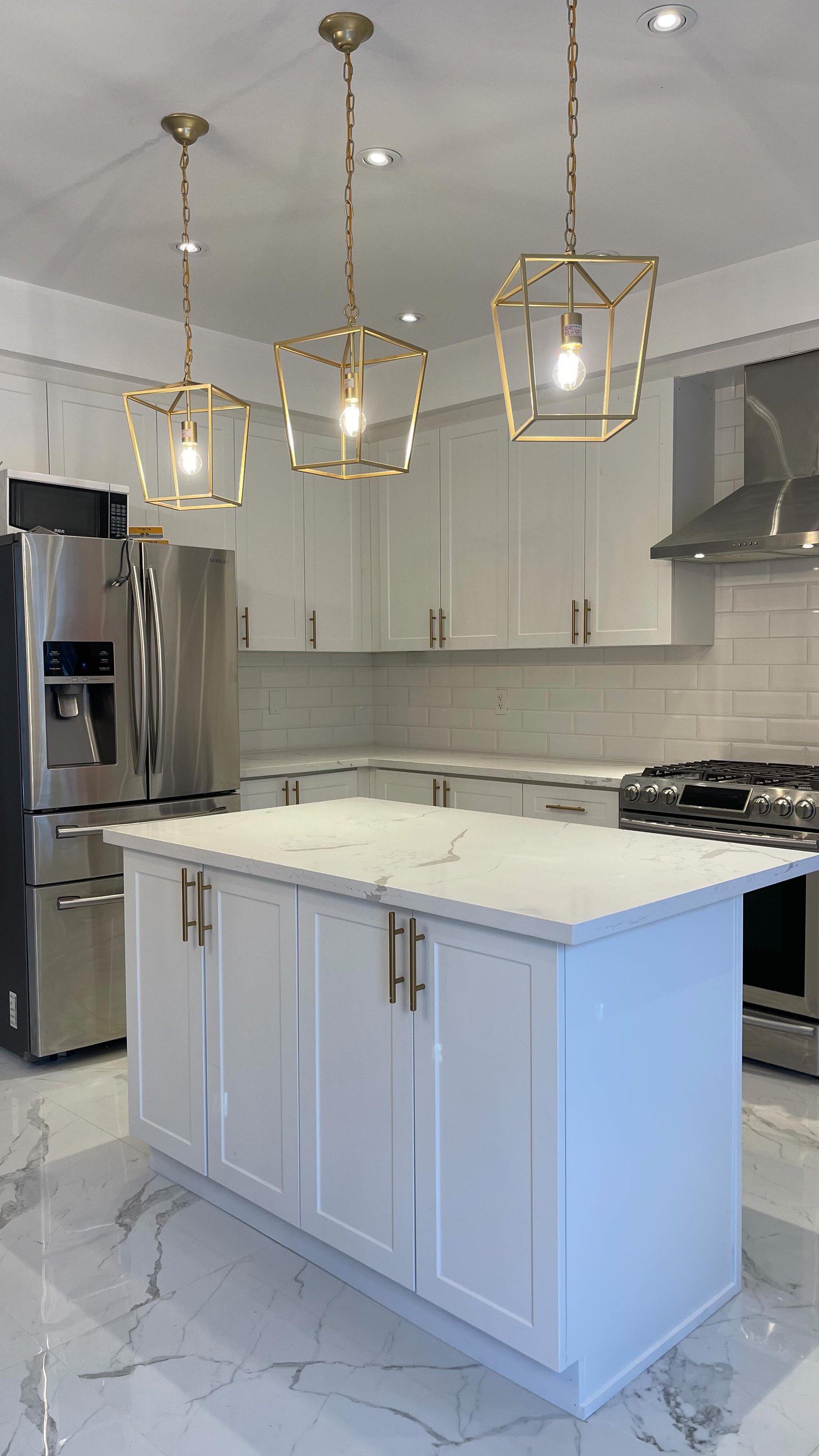 Modern kitchen renovation